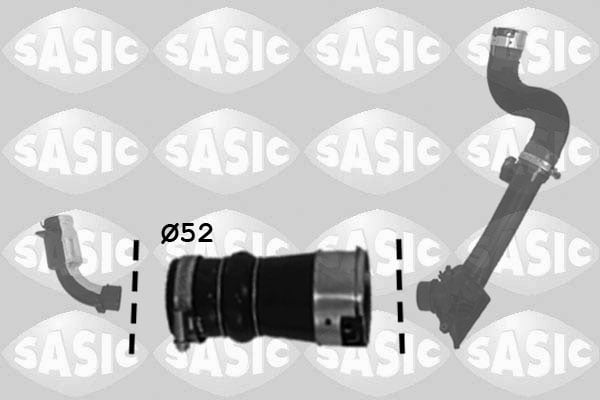 Charger Air Hose SASIC 3334021