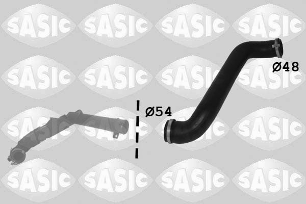 Charger Air Hose SASIC 3336308