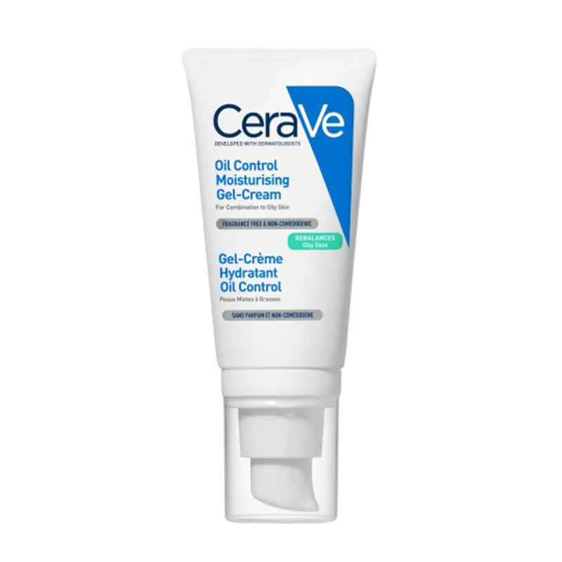CeraVe Oil Control Fuktighetsgivende Gel-krem for kombinert og fet hud 52 ml