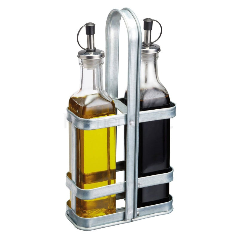KitchenCraft Industrial Kitchen Oil and Vinegar Set