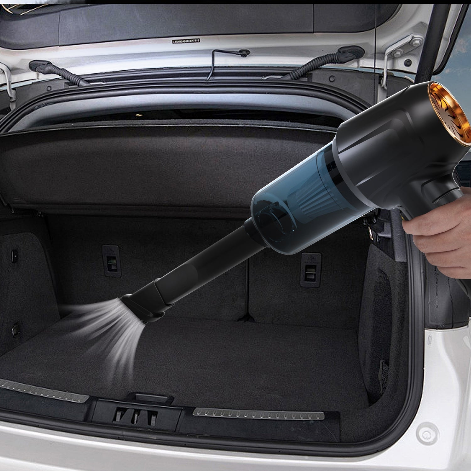 Efficient Vehicle Interior Sweeper Durable Small Vacuum Cleaner With Robust Suction Performance