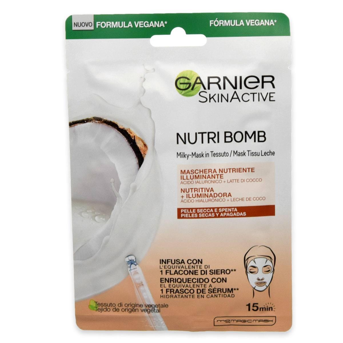 Garnier ansiktsmask i nutri bomb kokostyg