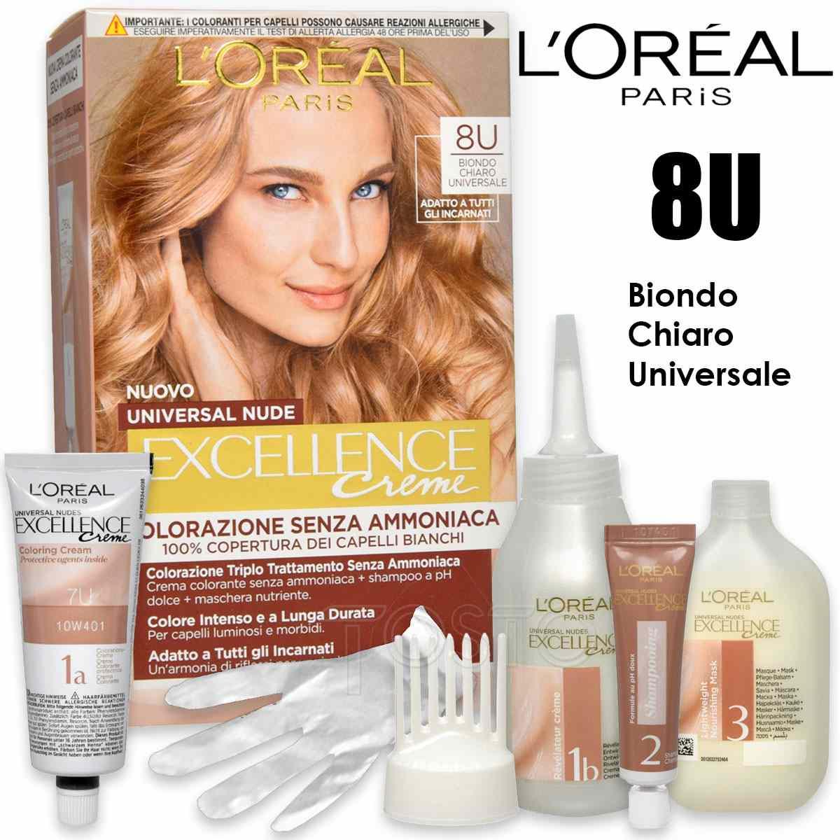 L'oreal triple treatment color excellence nøgen lys blond