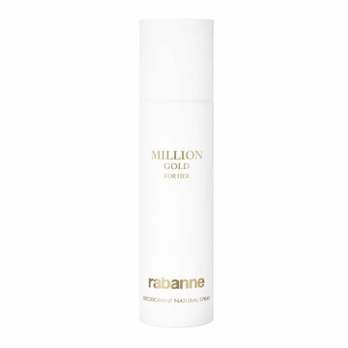 Rabanne Million Gold för hennes naturliga deodorantspray 150 ml