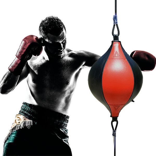 Punching Balls Punching Ball PU Pear Boxing Bag Reflex Speed Balls Muay Thai Punch Boxe MMA Fitness Sports Equipment Training Adults Inflata