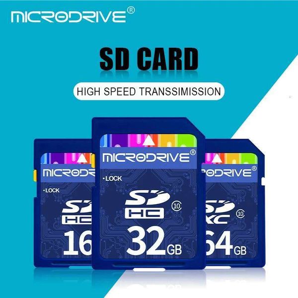 6Pcs-Set Professional 16GB 32GB U1 SDHC 64GB 128GB U3 SD Class10 V10 Memory Card For SLR Digital 1080p 3D 4K Video Camera