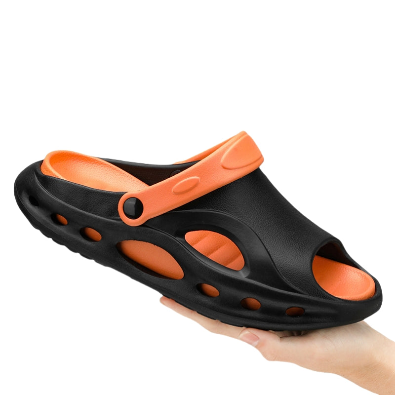 Fashion Men&#039;s Sandals Beach Outdoor Slippers Comfortable Slides Beach Clogs Men Casual Shoes Garden Shoes Summer Men Slippers