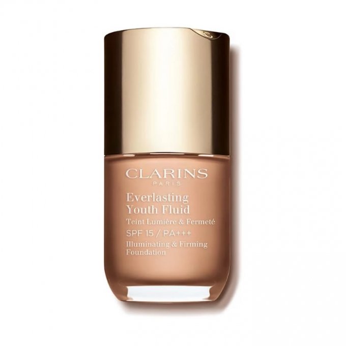 Clarins Everlasting Youth Fluido (Fondotinta Illuminante e Rassodante) 30 ml - Tonalità: 107