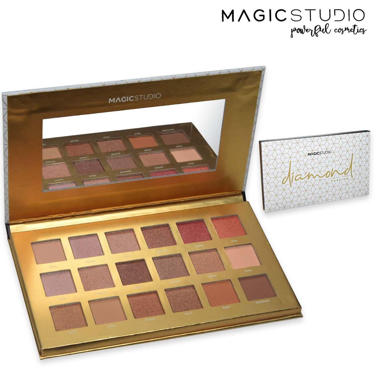 Lidschatten-Palette Magic studio Diamant