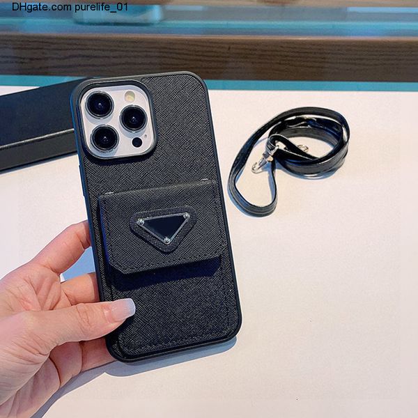 iPhone Phone Case Case Crossbody Wallet for Apple iPhone 15 14 Pro Max 13 12 11 14PLUS X XR XS Luxury Zipper Card Holder Earphone Lipstick L