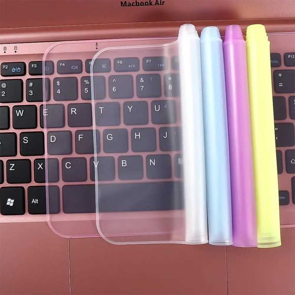 Keyboard Covers Universal laptop cover keyboard skin dustproof and waterproof personalized silicone protector universal laptop 12-14 inches