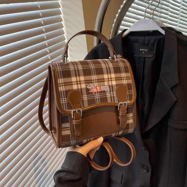 Shoulder Korean version niche womens bag 2024 new fashion trend bow shoulder bag hand-held girl casual backpackX240906