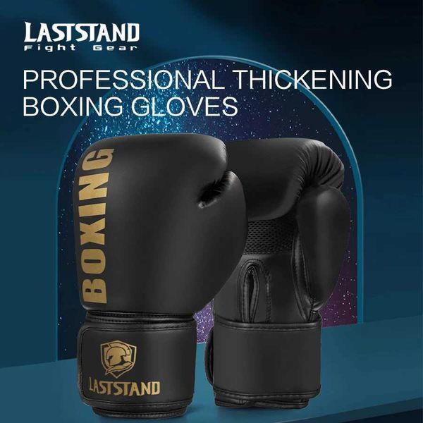 6-8-10-12 oz Boxing Gloves Professional Adult Sanda Muay Thai Fighting Gloves Mens and Womens Training Sandbags Free MMA Fighting W241010