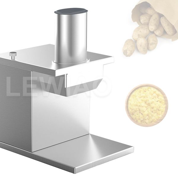 Electric Dicing Machine Commercial Carrot Potato Onion Vegetable Dicer Dragon Fruit Cube Cutter 13mm 15mm