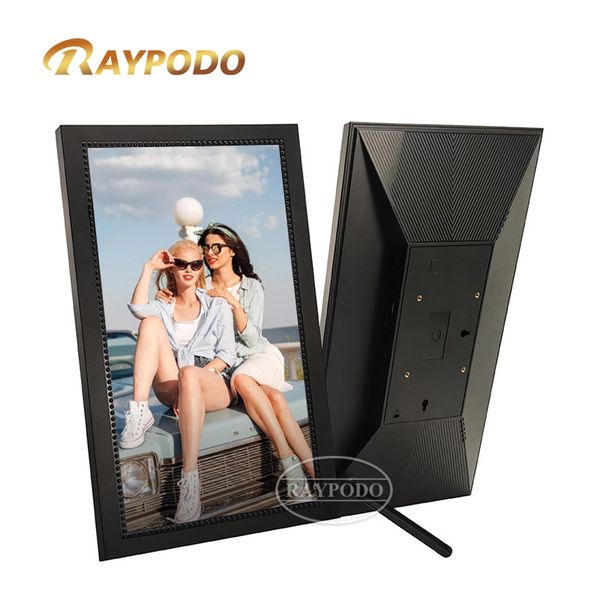 15F-2 inch Digital Photo Frame 1920*1080 Resolution large digital frame videoplayback Acrylic black-white