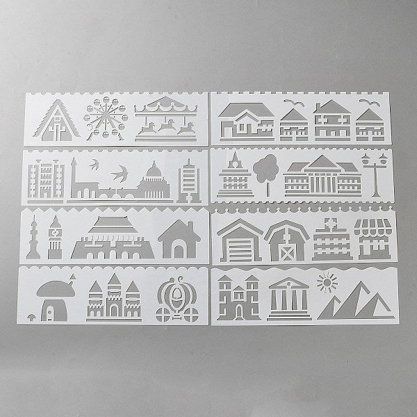 Plantilla de dibujo de plástico