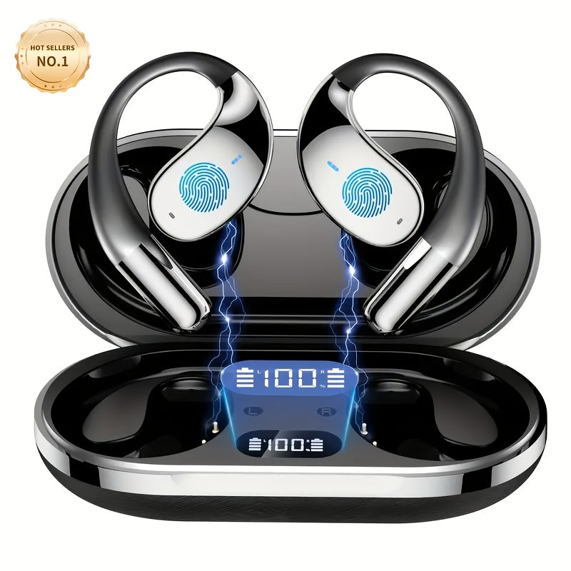 TEMU Ai Translation Headphones With Real-time Translation For 144 Languages, 6 Microphones For Noise Cancellation, Real-time Meeting Note Translation