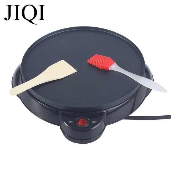 JIQI electric pancake machine crepe machine baking tray kitchen tools spring coiler egg coiler cake machine EU US adapter B240822