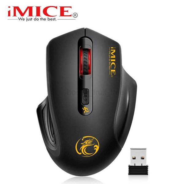 iMice Wireless Mouse 4 Buttons 2000DPI Mause 2.4G Optical USB Silent Mouse Ergonomic Mice Wireless For Laptop PC Computer MouseM240725
