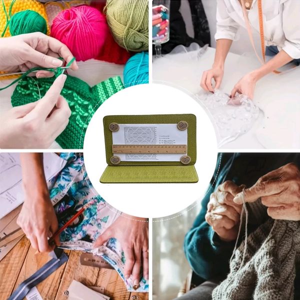 1 PCS Knitting Tool Accessories Chart Holder Easy To Fix Collapsible Magnetic Crochet Pattern Needle Arts 241217
