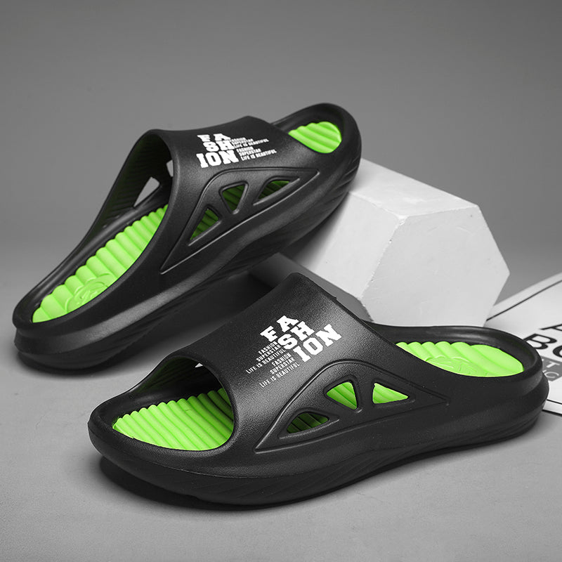 2024 Fashion Men Slippers Indoor Outdoor Sandals Beach Comfortable Soft Slides Casual Shoes Mens Home Slippers Big Size 45 46