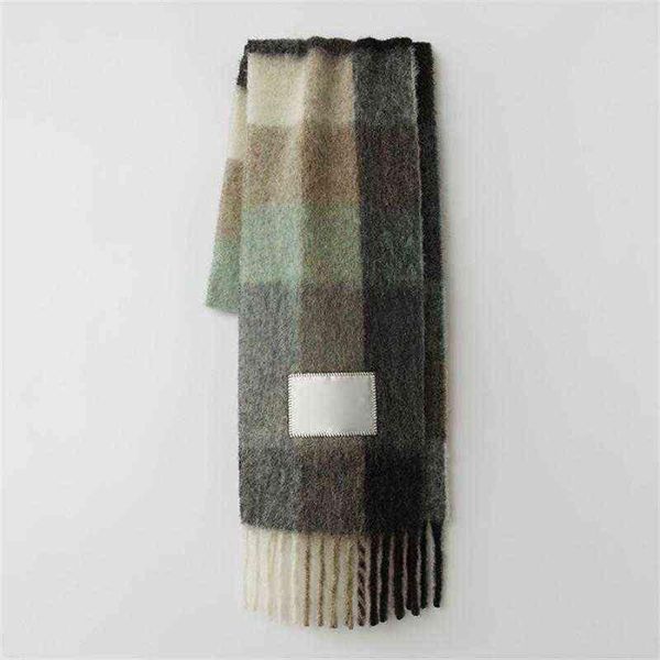 Women Cashmere Scarf Classic Plaid designer Scarves Soft Touch Warm Wraps With Tags Autumn Winter Scarf Long Shawls 35*250cm