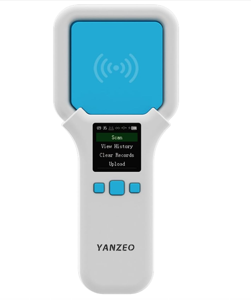 YANZEO SR300 UHF RFID Reader 860Mhz-960Mhz RFID Scanner Wireless Bluetooth Handheld RFID Reader UHF Tag Reader
