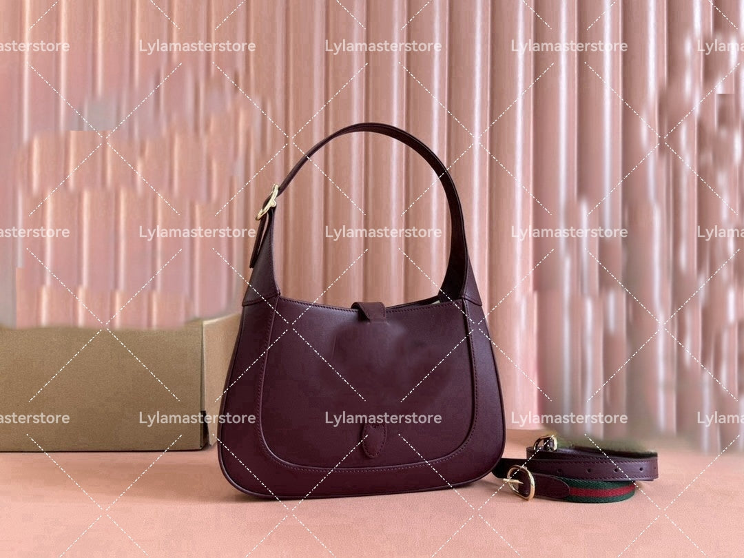 Vintage mirror quality designer leather shoulder messenger bag women luxury brand handbag classic with red box