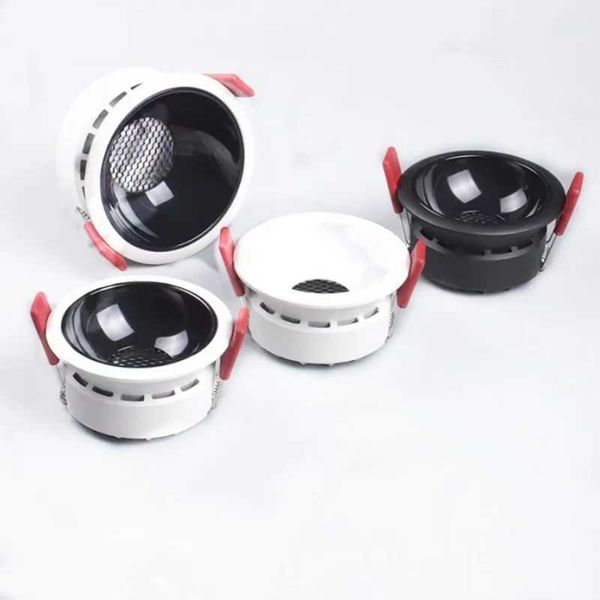 LED dimmable tube light COB embedded spotlight 7W9W12W15W18W25W AC110V 220V used for anti glare spotlights in home offices and stores CL2408