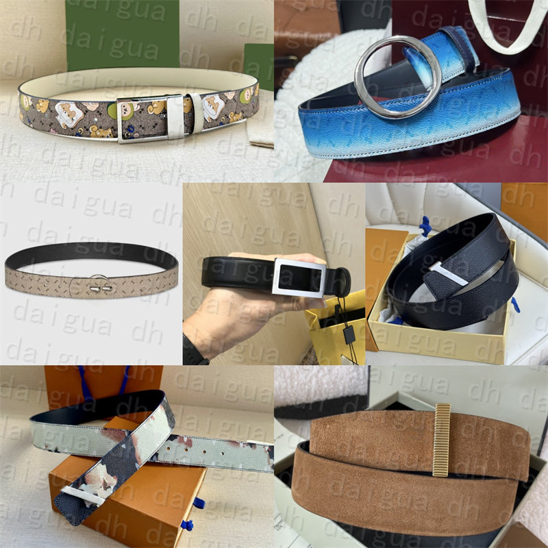 Men Leather Belt Genuine Leather Reversible Belt Classic Designs for Work Business Casual