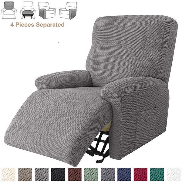 Jacquard Stretch Recer Sofa Covers Elastic Split Armchair Chair Cover Non-Slip Lazy Boy Chairs Slipcovers For Living Room