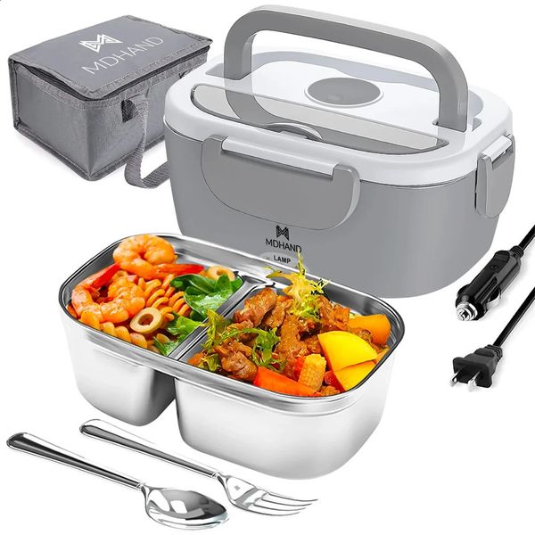 65W 15L Electric Lunch Box Food Warmer Portable Heater for Car Or Home Leak Proof Heating Microwave Truckers 250113