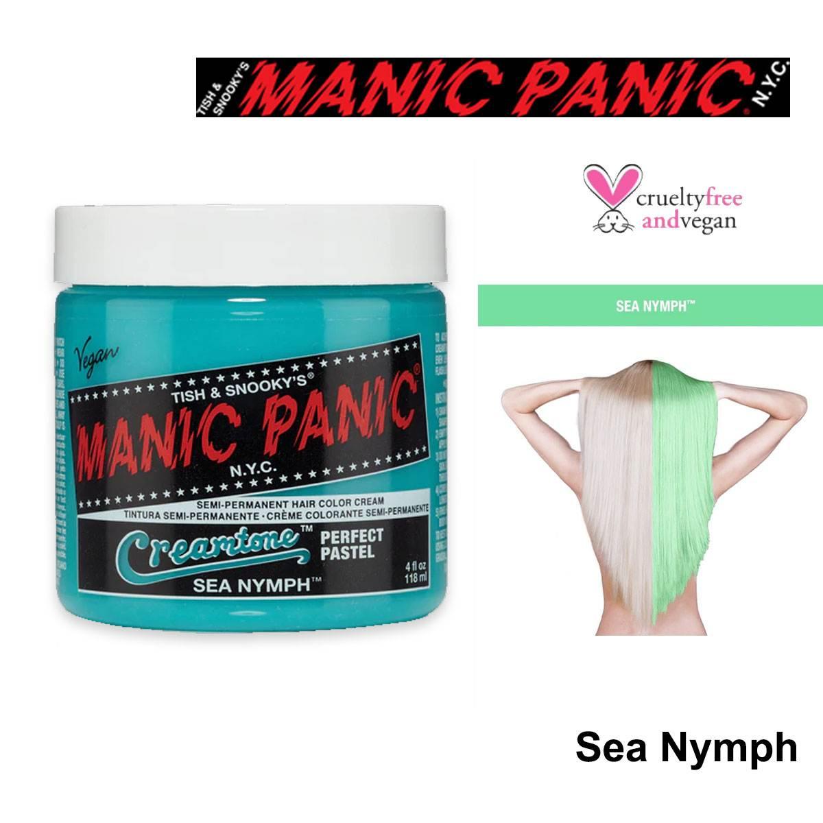 Manisk panikk hv creamtone sea nymph gre green