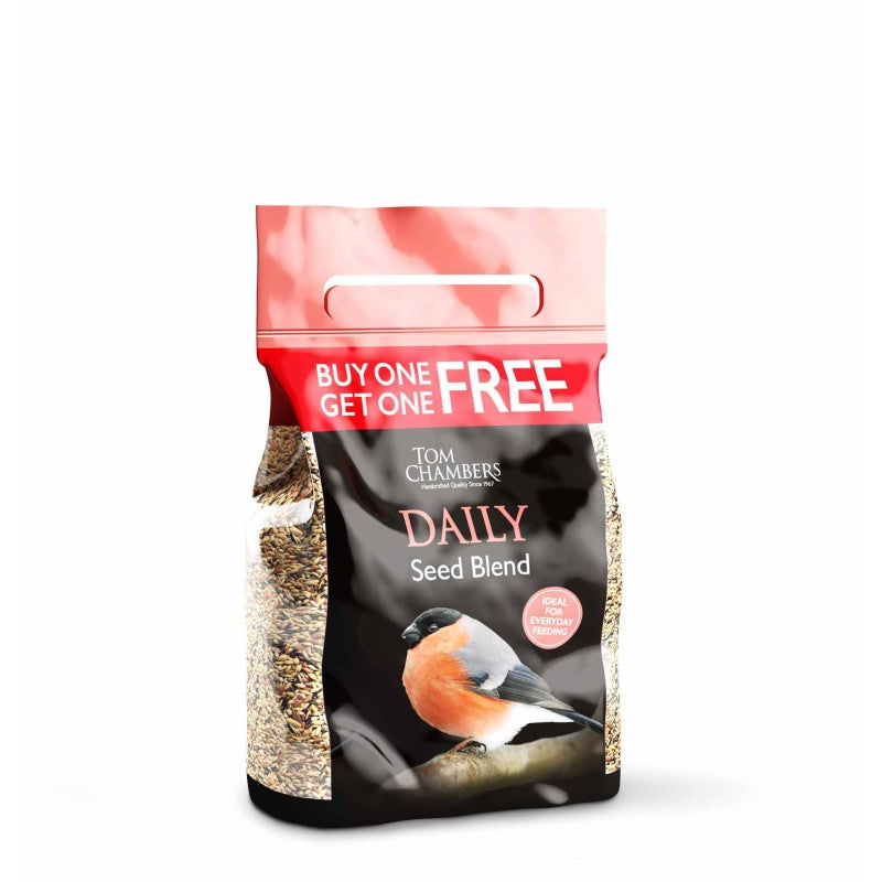Tom Chambers Wild Bird Food Daily Seed Blend - 2kg