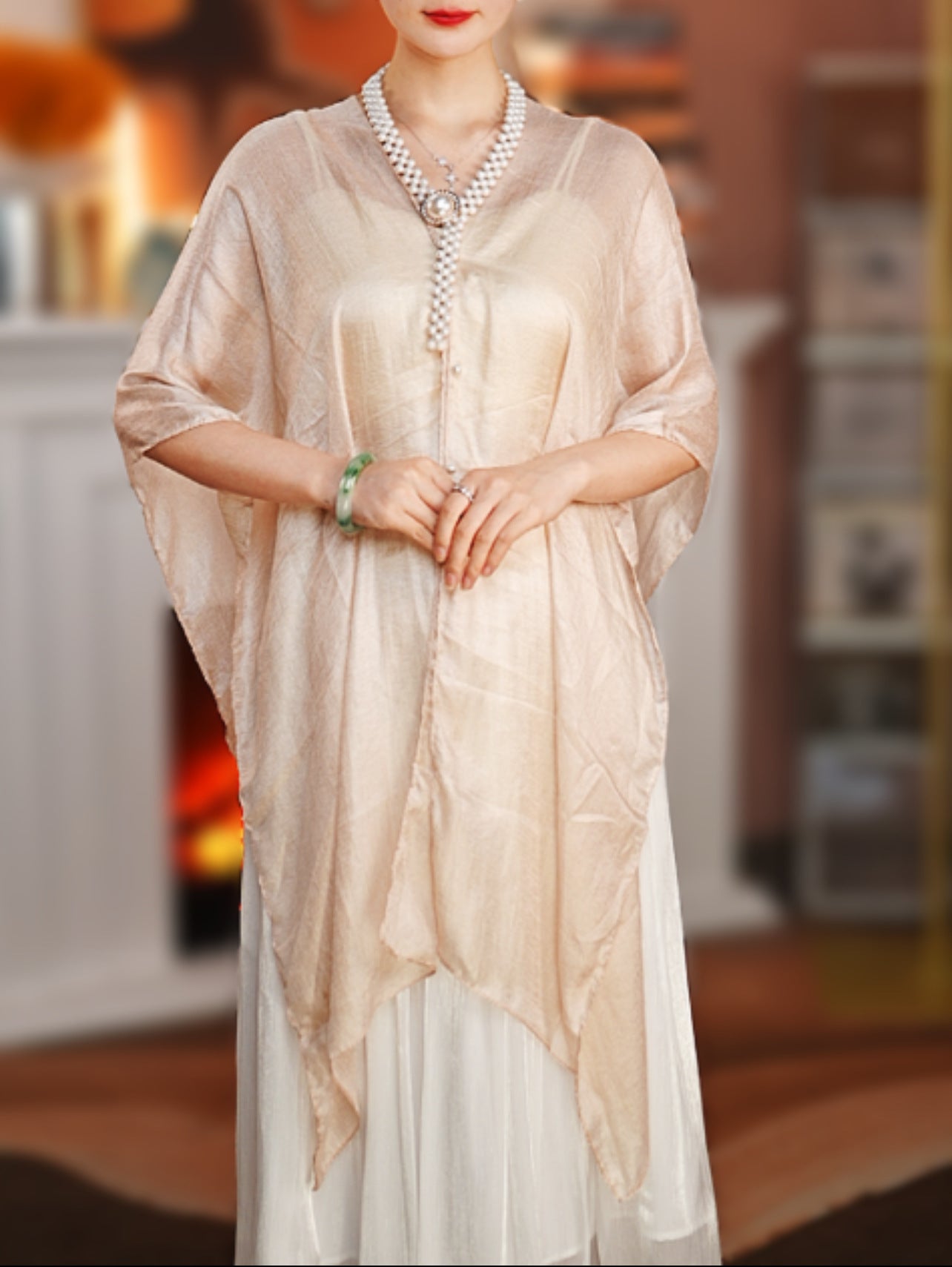 K654 Cross-border shawl outerwear dress for vacation photo scarf ethnic style seaside travel solid color sunscreen clothes