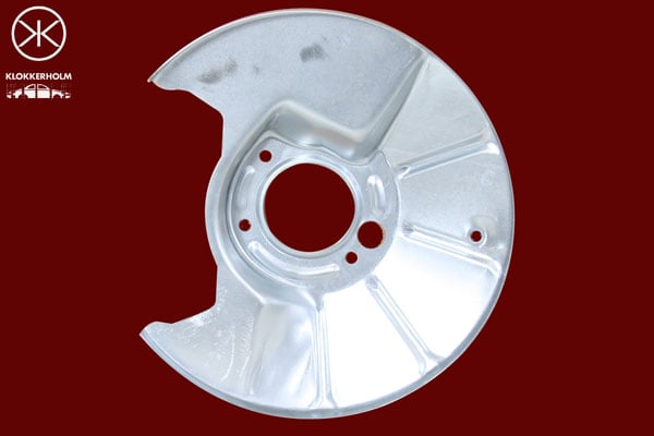 Splash Panel, brake disc KLOKKERHOLM 3439877