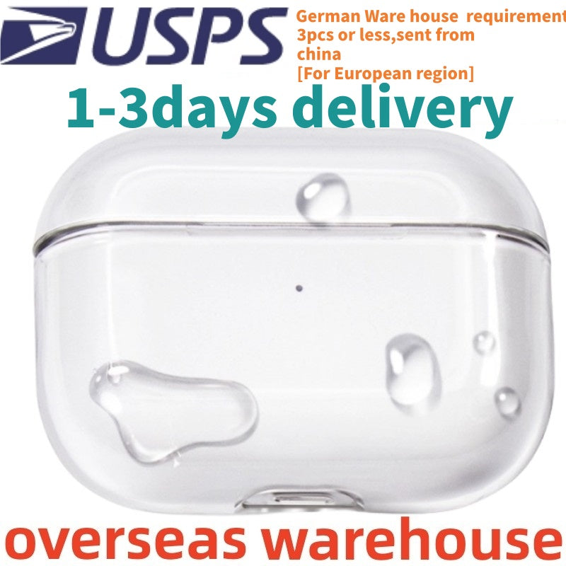 USA Stock For Apple AirPods pro 2 earphone 3rd 5 airpod 4 6 earphones 3 Solid Silicone Cute Protective Headphone Apple Wireless Charging 3nd 2nd air