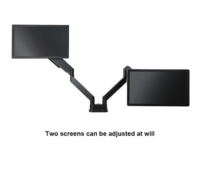 Monitor Dual Arm Robotic Arm Stand Screen Air Bar Cantilever Stand Robotic Arm Swivel Lift Table Support Base wholesalers