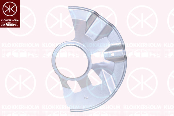 Splash Panel, brake disc KLOKKERHOLM 3451378