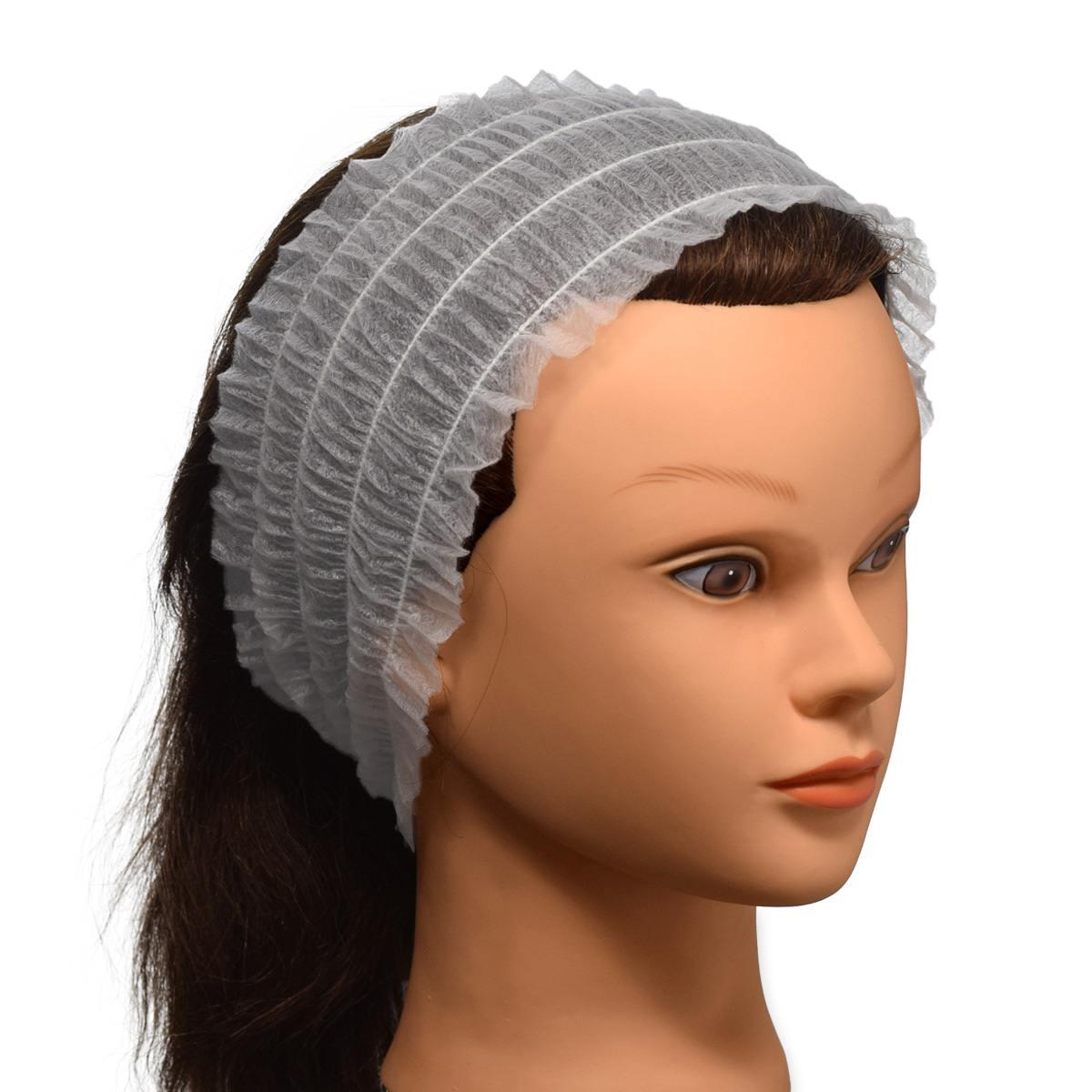 Bandeau à cheveux jetable 100 pièces emballées individuellement