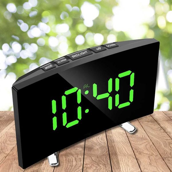 HILIFE Digital Table Clock 7 LED Alarm Clock for Kids Bedroom Y250114