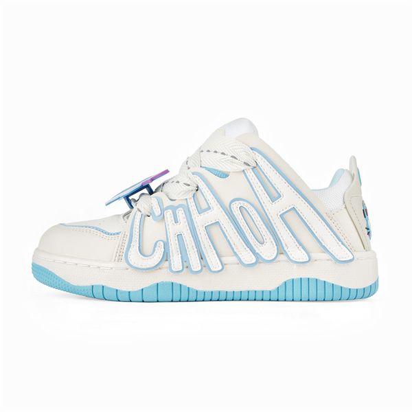 Designer Shoes Bread Shoes Women&#039;s 2024 New China-Chic Alphabet Splice Skateboarding Shoes Couple Thick soled Retro Casual Sneakers