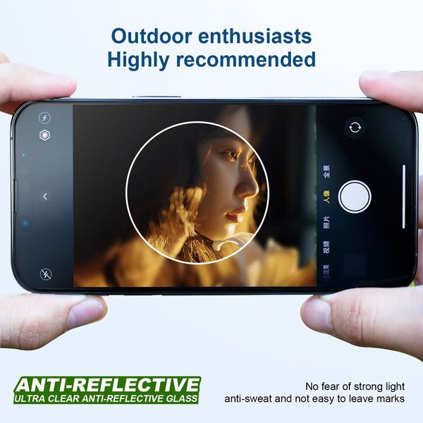 9H Tempered Glass Screen Protector For iPhone 15 14 13 12 11 Pro Max X-XS XR MAX 8 7 6 Plus