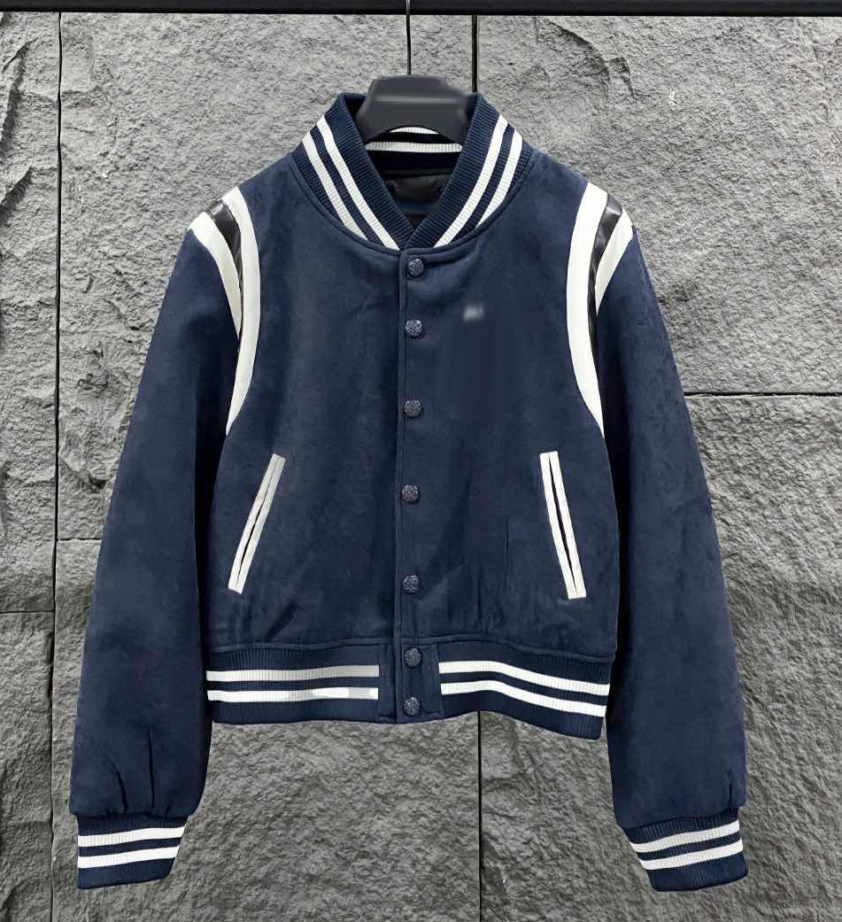 mens jacket polo jackets embroidery old money style stand collar workwear cleanfit jacket
