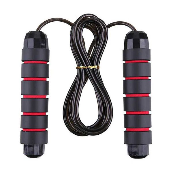 Jumping rope with ball bearings without Tang fast giant rope cab steel sliding rope gym fitness and slimmingW241101