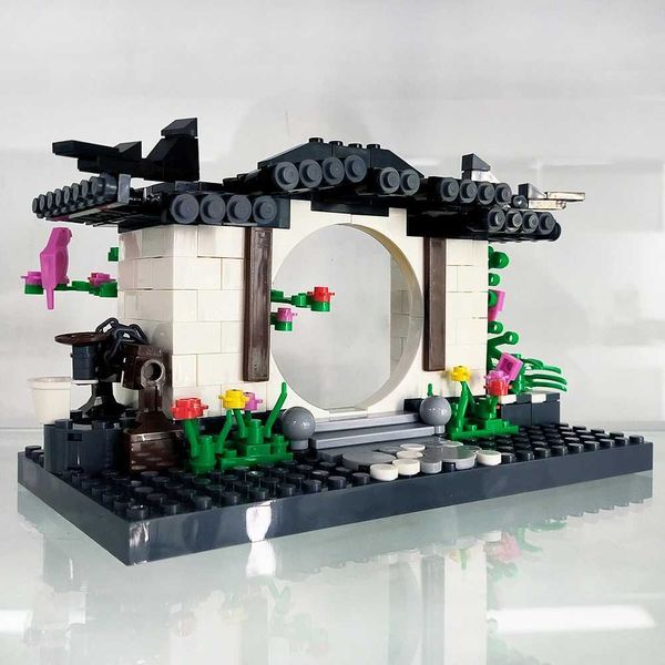 381pcs Arch Model Building Blocks Set Modularize Create Able Street Views Architectural Masterpieces Educational Toy Gift Z250108