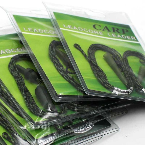 Carp Fishing Line Ready Tied Leadcore Drop Off Lead Clip Multi Clip Quick Change Swivel for helicopeter Rig Accessories Tackle Y240911