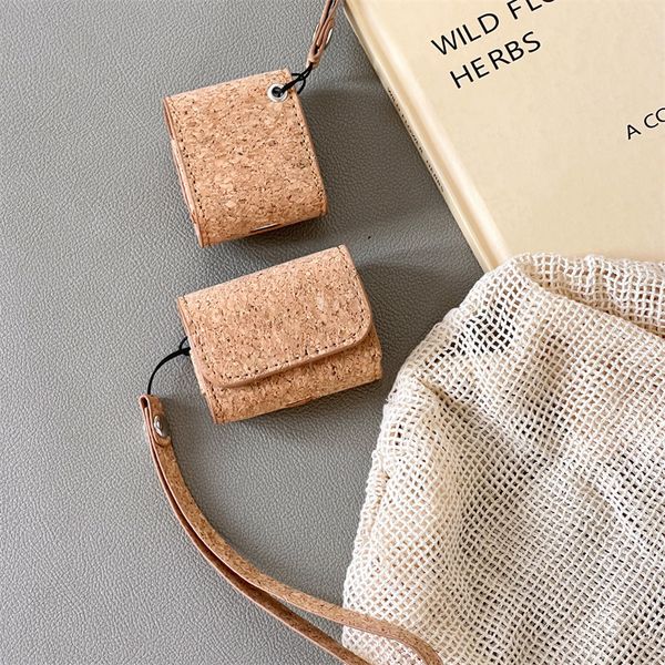 ddmygifts Wood grain Pro2 suitable for Bluetooth wireless headphone cover creative protective case 2-3 generation personality trend A