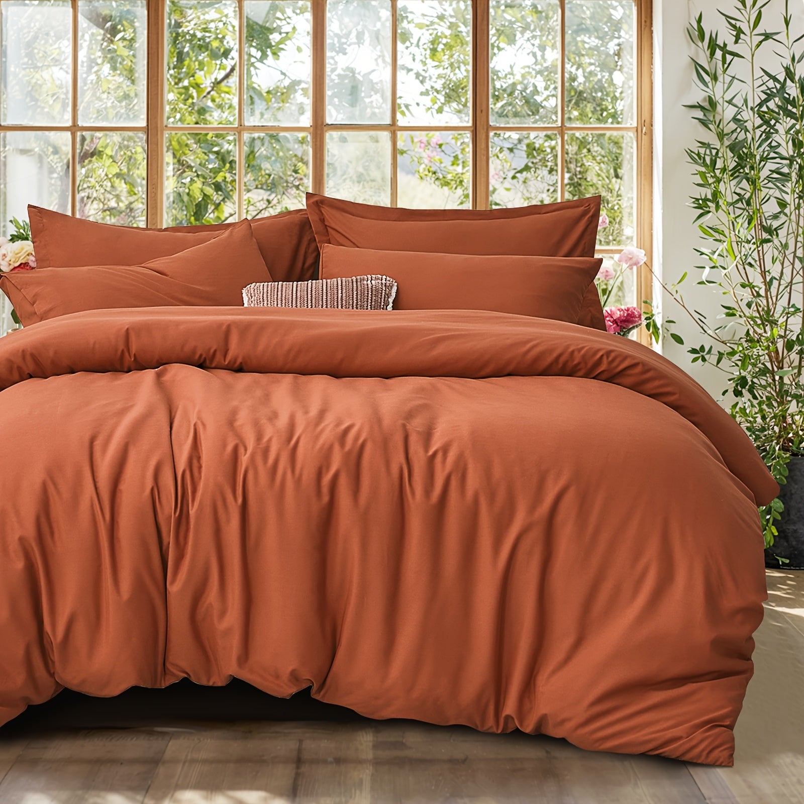 TEMU Queen Sheet Set, Fitted Sheet Set, King Comforter Set, Bedding Set, Extra Thick Warm Blanket, Halloween Gift, Christmas Gift, Breathable, Winter