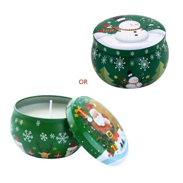 New Christmas Atmosphere Aromatherapy Candles for Stress Relief Relaxation Bathing Yoga Fresh Smoke Free Room Air in 2024CL241017